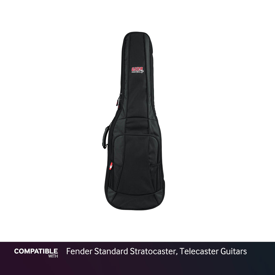 Gator Padded Gig Bag for Fender Standard Stratocaster, Telecaster Guitars