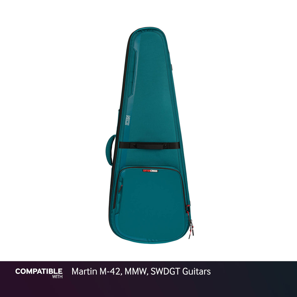 Gator Blue ICON Case for Martin M-42, MMW, SWDGT Guitars