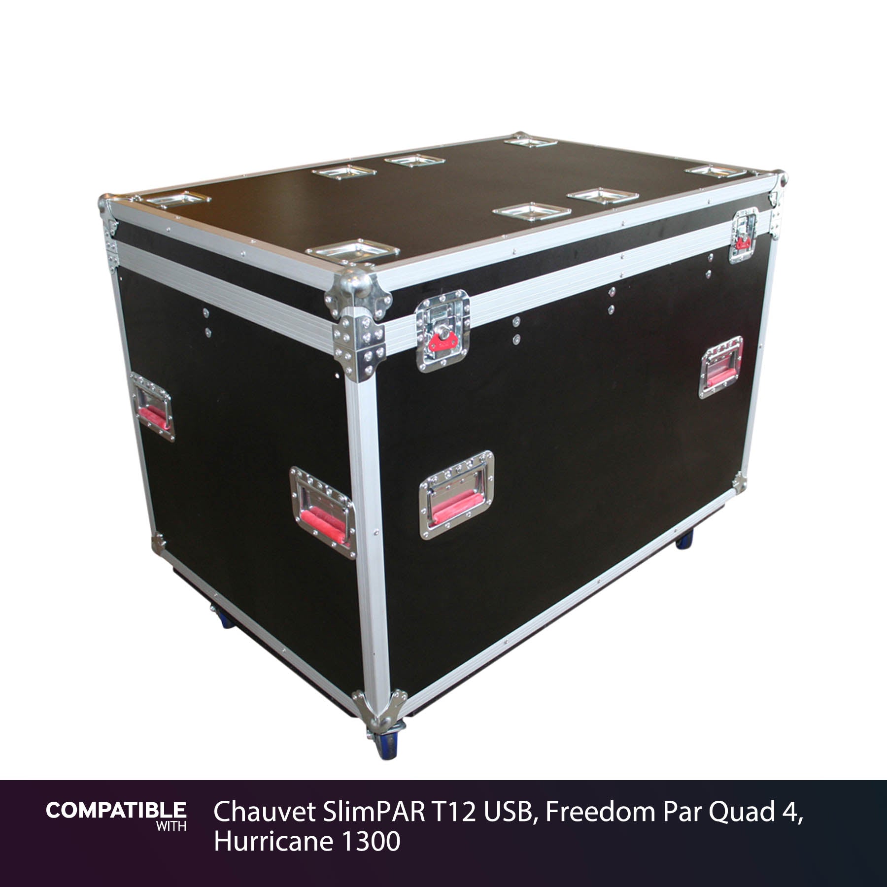 Gator Tour Case for Chauvet SlimPAR T12 USB, Freedom Par Quad 4, Hurricane 1300