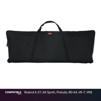 Gator Economy Keyboard Gig Bag for Roland A-37, AX-Synth, Prelude, RD-64, VK-7, VK8