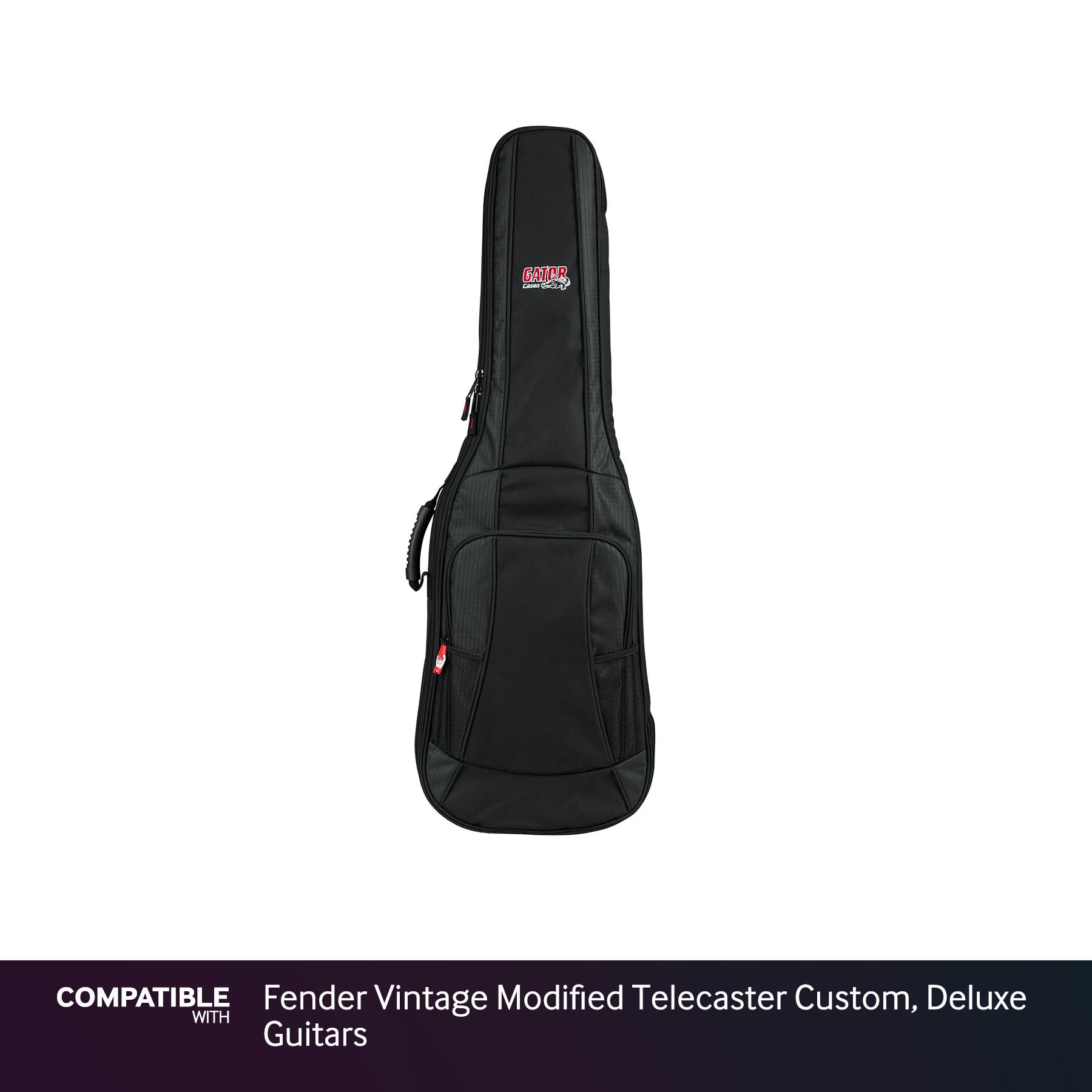 Gator Padded Gig Bag for Fender Vintage Modified Telecaster Custom, Deluxe Guitars