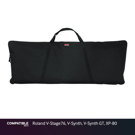 Gator Economy Keyboard Gig Bag for Roland V-Stage76, V-Synth, V-Synth GT, XP-80