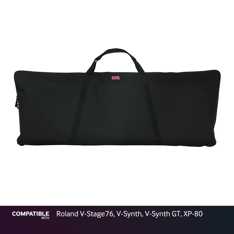 Gator Economy Keyboard Gig Bag for Roland V-Stage76, V-Synth, V-Synth GT, XP-80