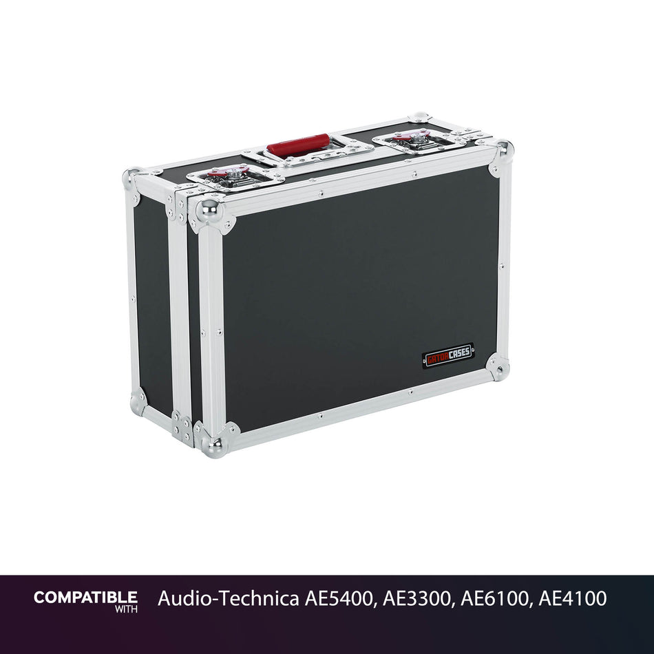 Gator 15 Microphones Road Case for Audio-Technica AE5400, AE3300, AE6100, AE4100