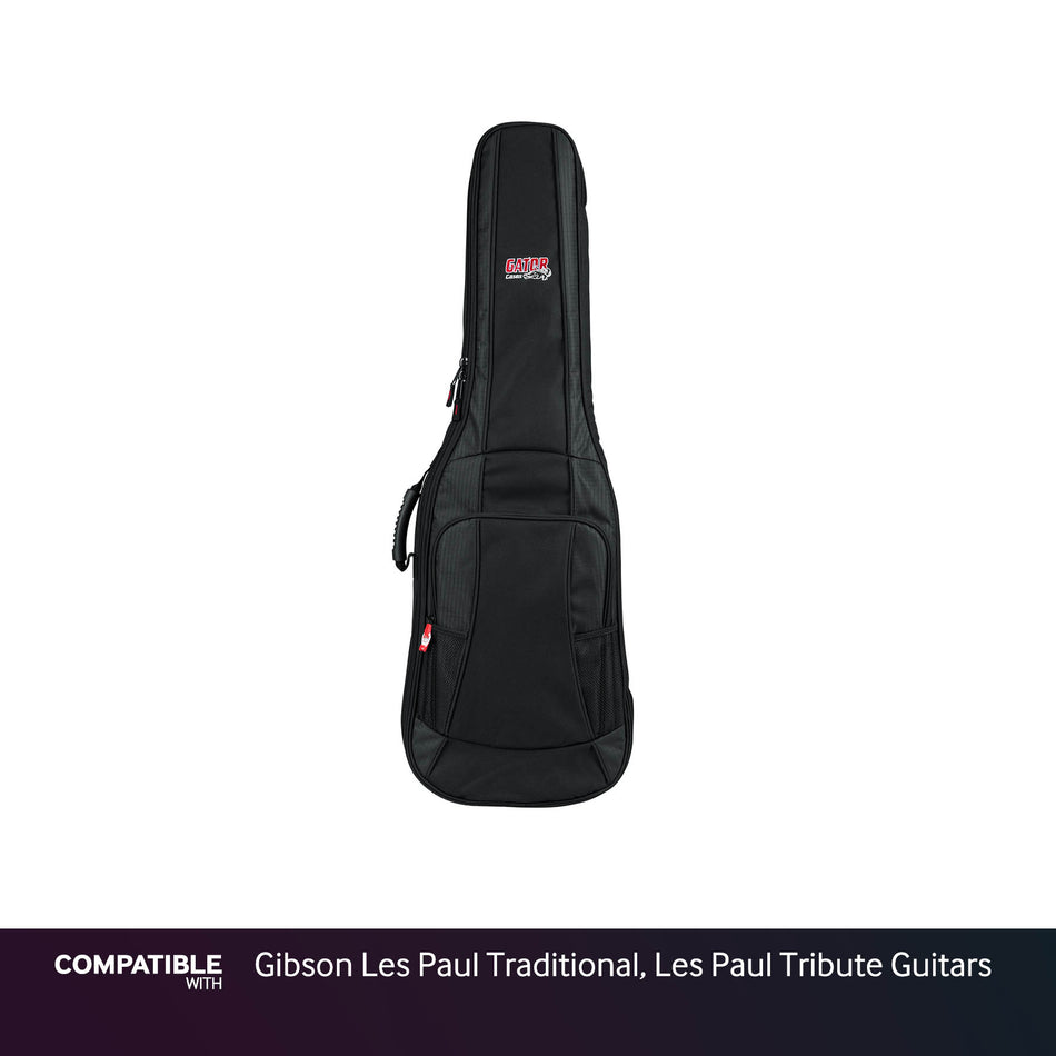 Gator Padded Gig Bag for Gibson Les Paul Traditional, Les Paul Tribute Guitars