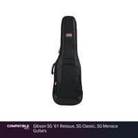 Gator Padded Gig Bag for Gibson SG '61 Reissue, SG Classic, SG Menace Guitars