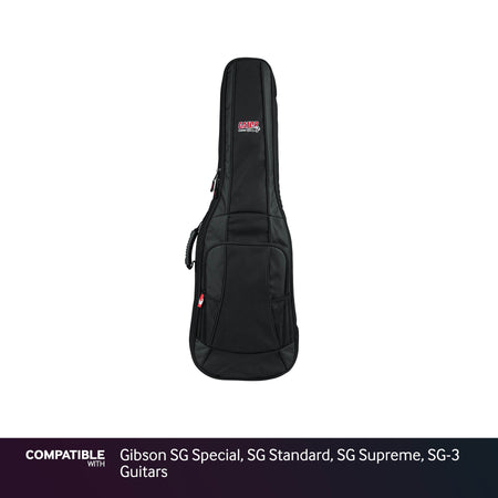 Gator Padded Gig Bag for Gibson SG Special, SG Standard, SG Supreme, SG-3 Guitars