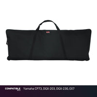 Gator Economy Keyboard Gig Bag for Yamaha CP73, DGX-203, DGX-230, EX7