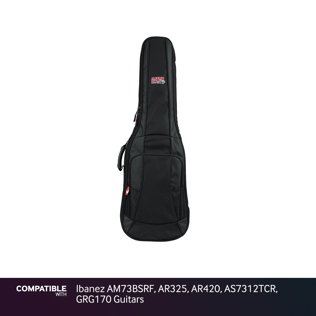 Gator Padded Gig Bag for Ibanez AM73BSRF, AR325, AR420, AS7312TCR, GRG170 Guitars
