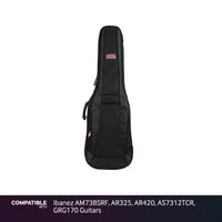 Gator Padded Gig Bag for Ibanez AM73BSRF, AR325, AR420, AS7312TCR, GRG170 Guitars