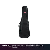 Gator Padded Gig Bag for Ibanez GRG170DX, GRX20, GRX20Z, GRX70QA Guitars