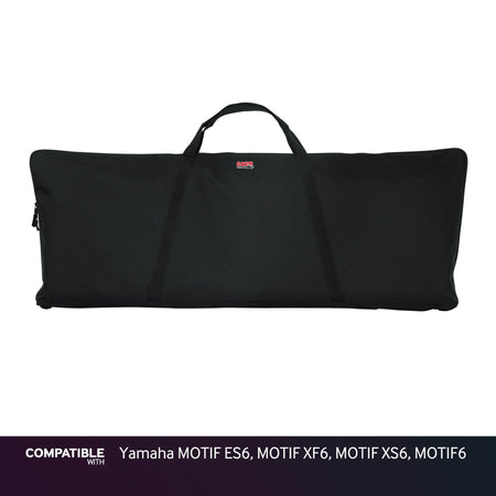Gator Economy Keyboard Gig Bag for Yamaha MOTIF ES6, MOTIF XF6, MOTIF XS6, MOTIF6