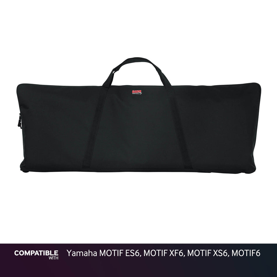 Gator Economy Keyboard Gig Bag for Yamaha MOTIF ES6, MOTIF XF6, MOTIF XS6, MOTIF6