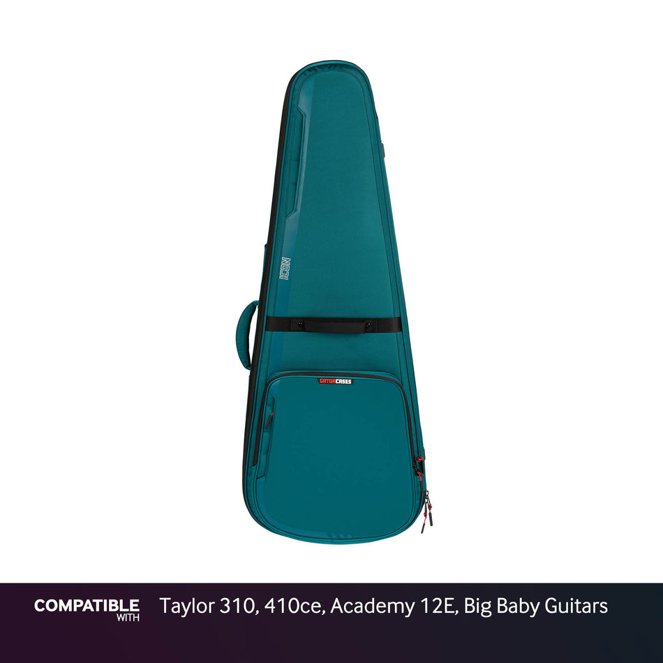 Gator Blue ICON Case for Taylor 310, 410ce, Academy 12E, Big Baby Guitars