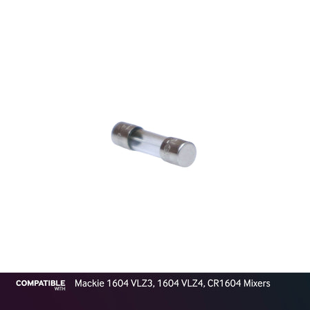 Fuse for Mackie 1604 VLZ3, 1604 VLZ4, CR1604 Mixers