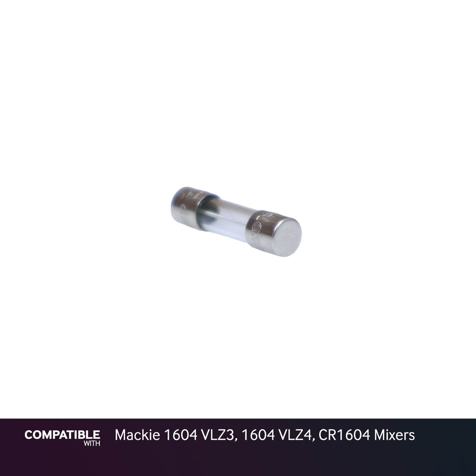 Fuse for Mackie 1604 VLZ3, 1604 VLZ4, CR1604 Mixers