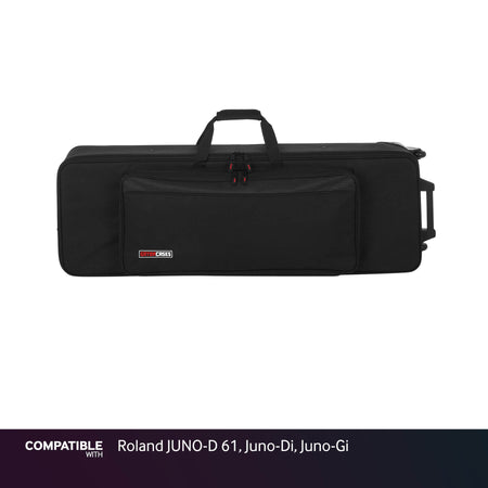 Gator Keyboard Case for Roland JUNO-D 61, Juno-Di, Juno-Gi