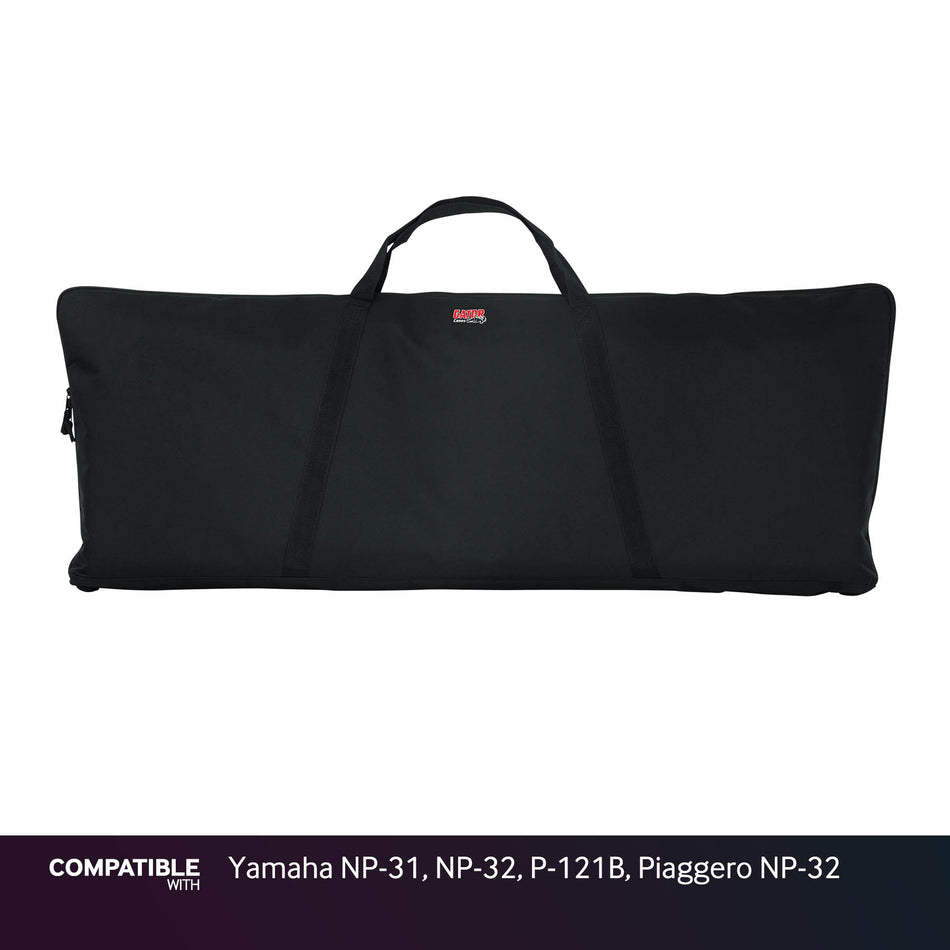 Gator Economy Keyboard Gig Bag for Yamaha NP-31, NP-32, P-121B, Piaggero NP-32