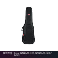 Gator Padded Gig Bag for Ibanez RG450M, RG450M, RG470FM, RG4EXQM1 Guitars