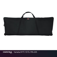 Gator Economy Keyboard Gig Bag for Yamaha SY77, YC73, YPG-225