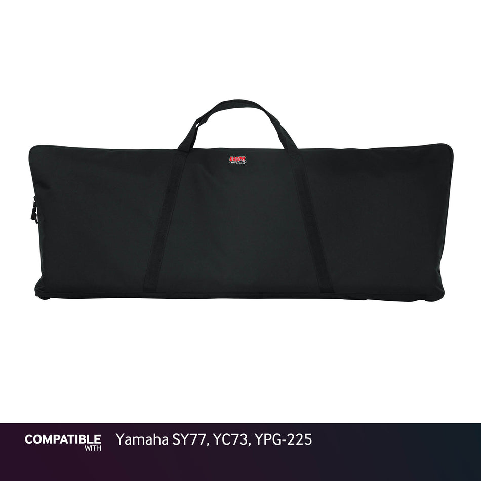 Gator Economy Keyboard Gig Bag for Yamaha SY77, YC73, YPG-225