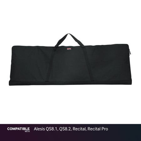 Gator Economy Keyboard Gig Bag for Alesis QS8.1, QS8.2, Recital, Recital Pro