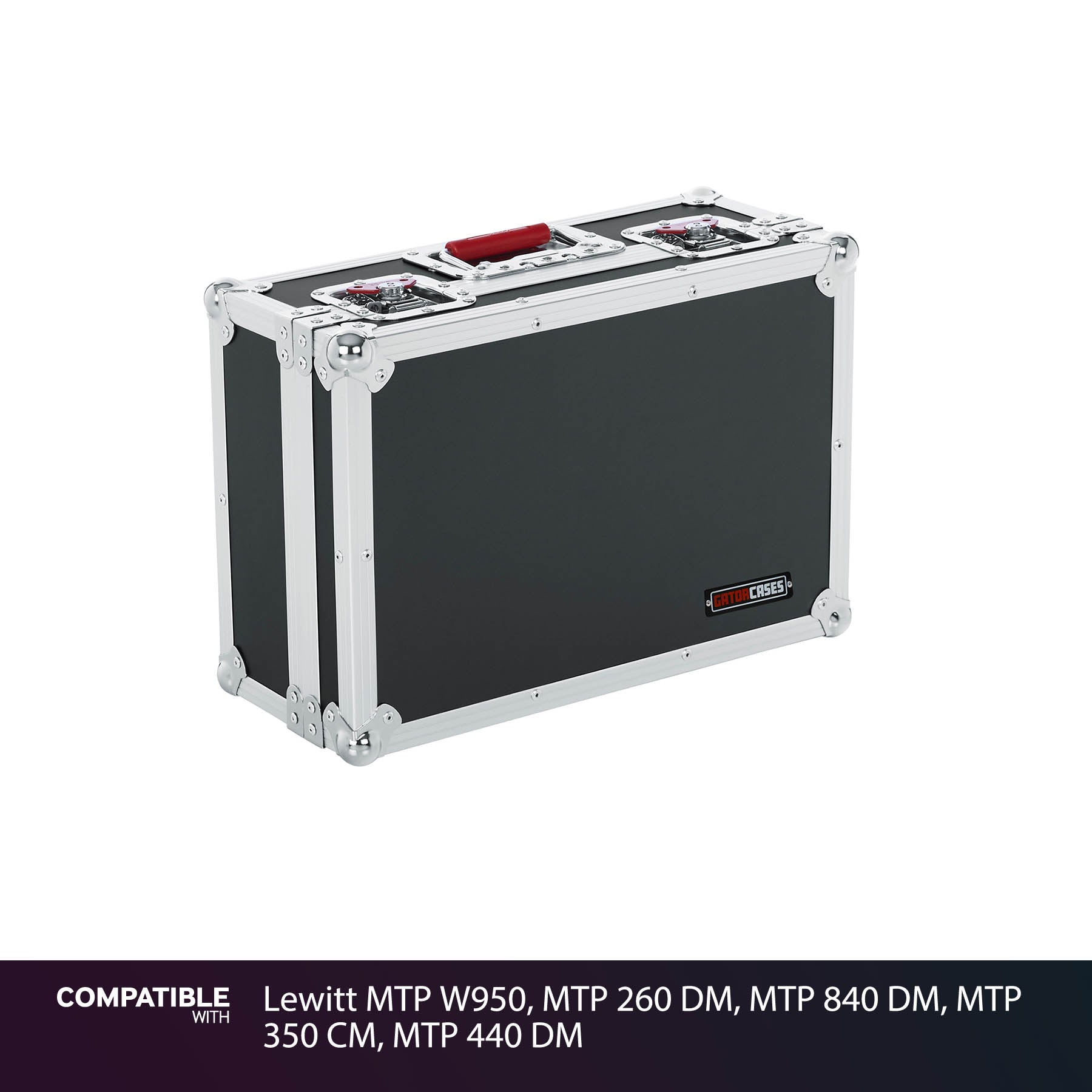 Gator 15 Microphones Road Case for Lewitt MTP W950, MTP 260 DM, MTP 840 DM, MTP 350 CM, MTP 440 DM