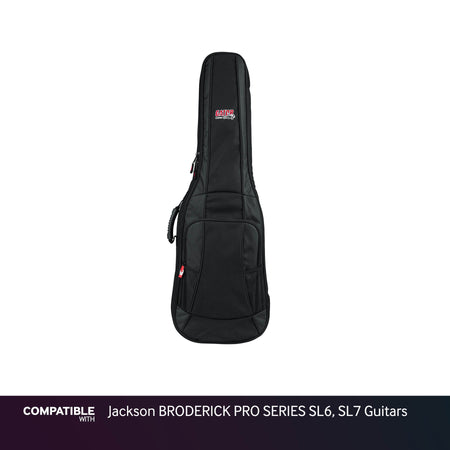 Gator Padded Gig Bag for Jackson BRODERICK PRO SERIES SL6, SL7 Guitars