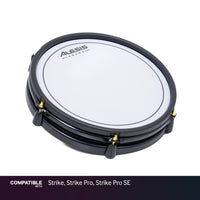 Alesis 12" Dual-Zone White/Red Mesh Drum Pad for Strike, Strike Pro, Strike Pro SE
