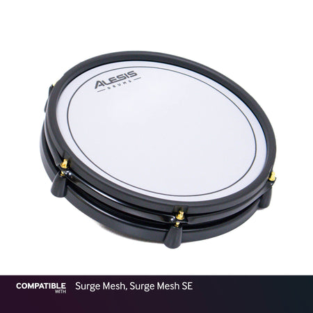 Alesis 12" Dual-Zone White/Red Mesh Drum Pad for Surge Mesh, Surge Mesh SE