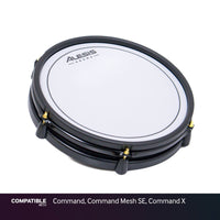 Alesis 12" Dual-Zone White/Red Mesh Drum Pad for Command, Command Mesh SE, Command X