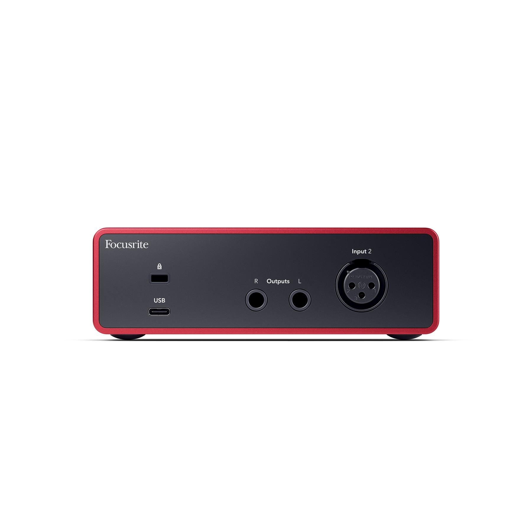 Focusrite Scarlett Solo (4th Gen) Audio Interface Bundle with