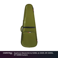Gator Green ICON Case for Epiphone Masterbilt AJ-500M, AJ-500R, DR-500RA, EF-500RA Guitars
