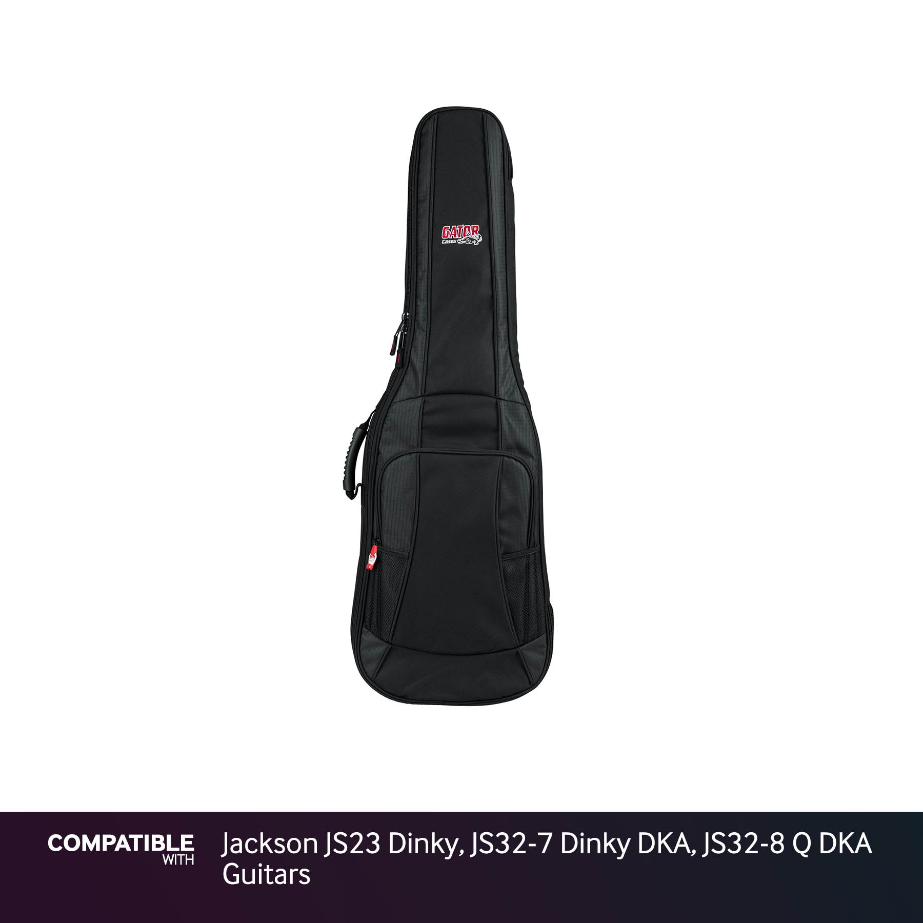Gator Padded Gig Bag for Jackson JS23 Dinky, JS32-7 Dinky DKA, JS32-8 Q DKA Guitars