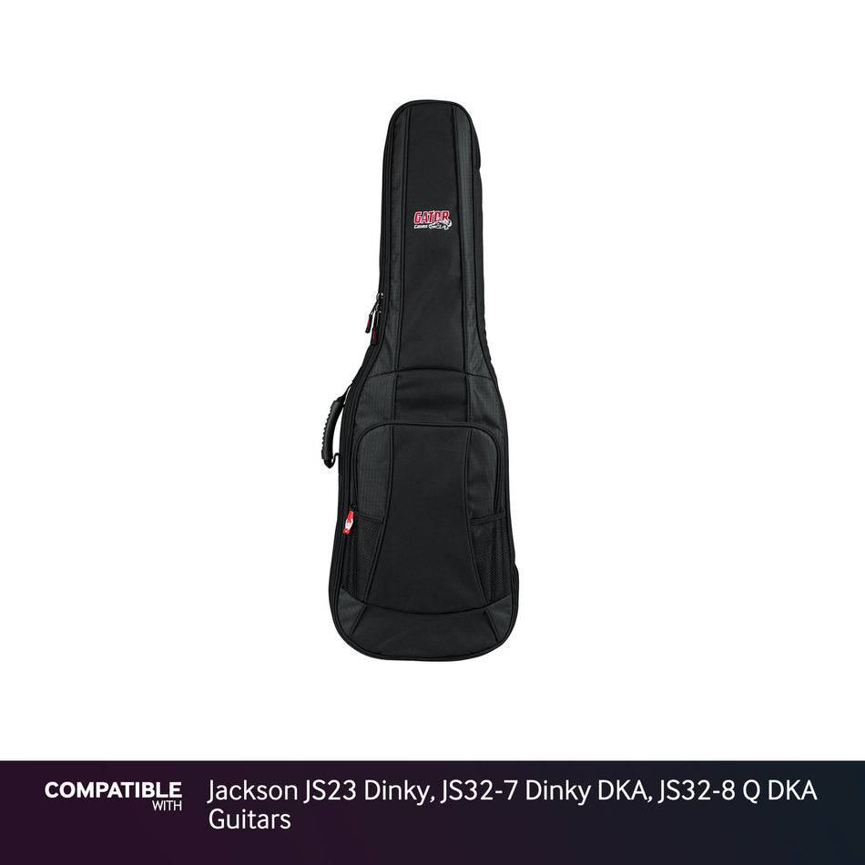 Gator Padded Gig Bag for Jackson JS23 Dinky, JS32-7 Dinky DKA, JS32-8 Q DKA Guitars