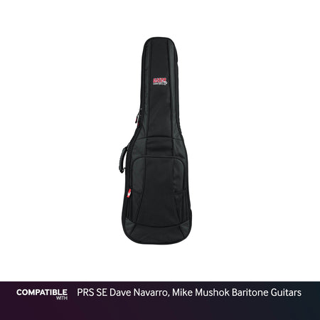 Gator Padded Gig Bag for PRS SE Dave Navarro, Mike Mushok Baritone Guitars