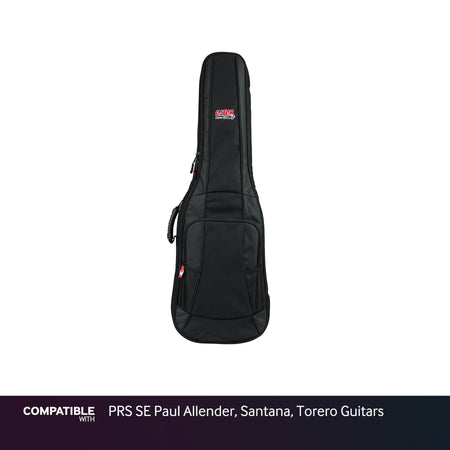 Gator Padded Gig Bag for PRS SE Paul Allender, Santana, Torero Guitars