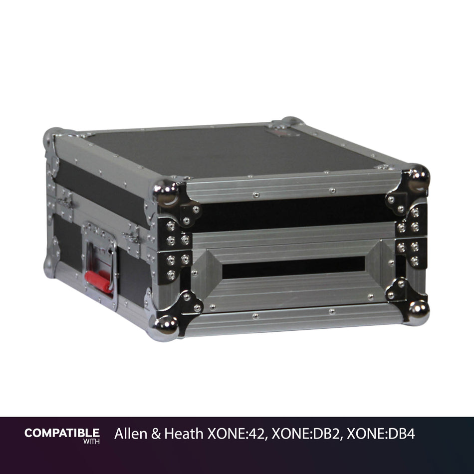 Gator DJ Tour Case for Allen & Heath XONE:42, XONE:DB2, XONE:DB4