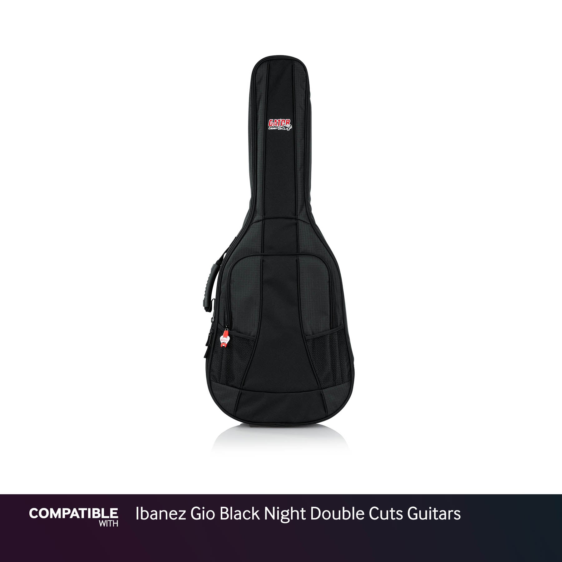 Gator Padded Gig Bag for Ibanez Gio Black Night Double Cuts Guitars