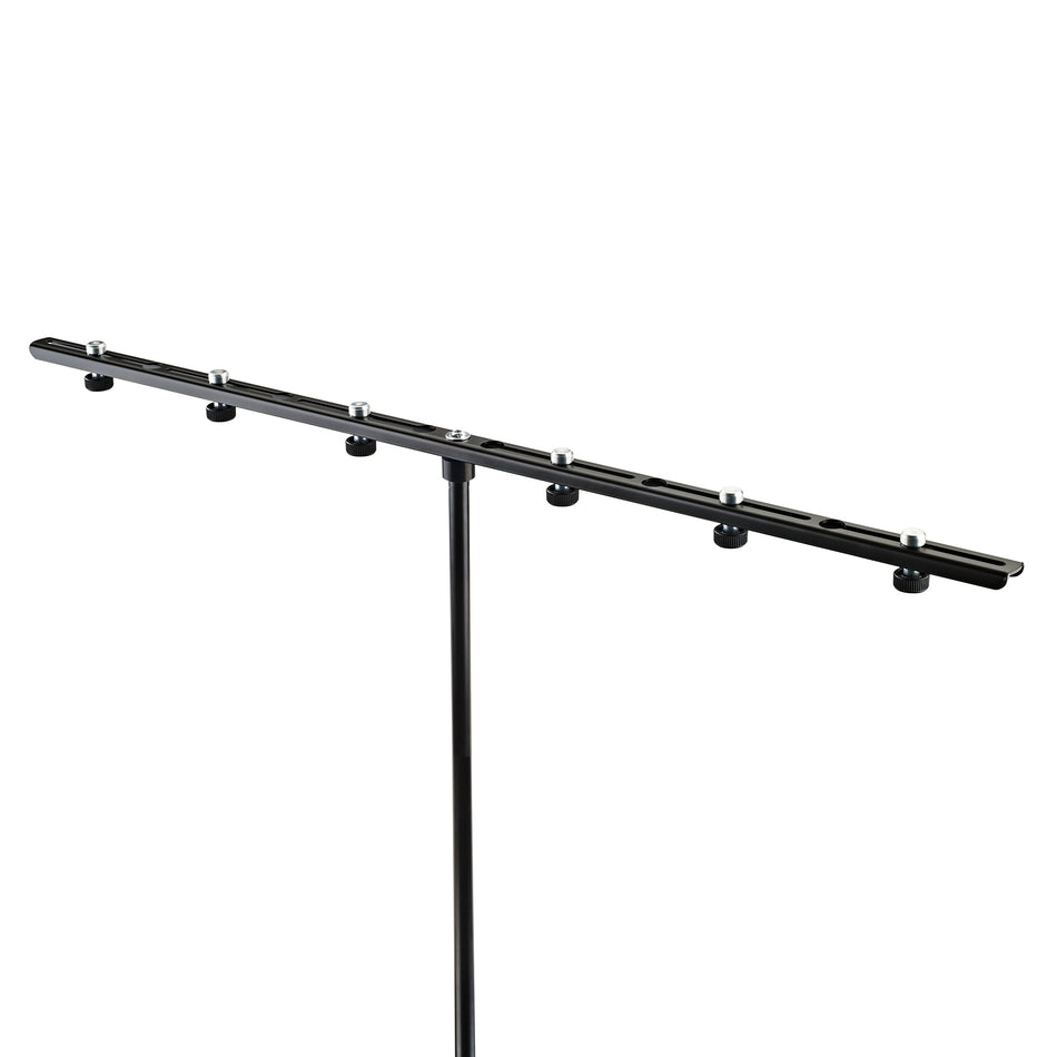 K&M 23560 Black Extra-Long Microphone Bar Attachment