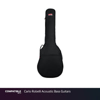 Gator Padded Gig Bag for Carlo Robelli Acoustic Bass Guitars