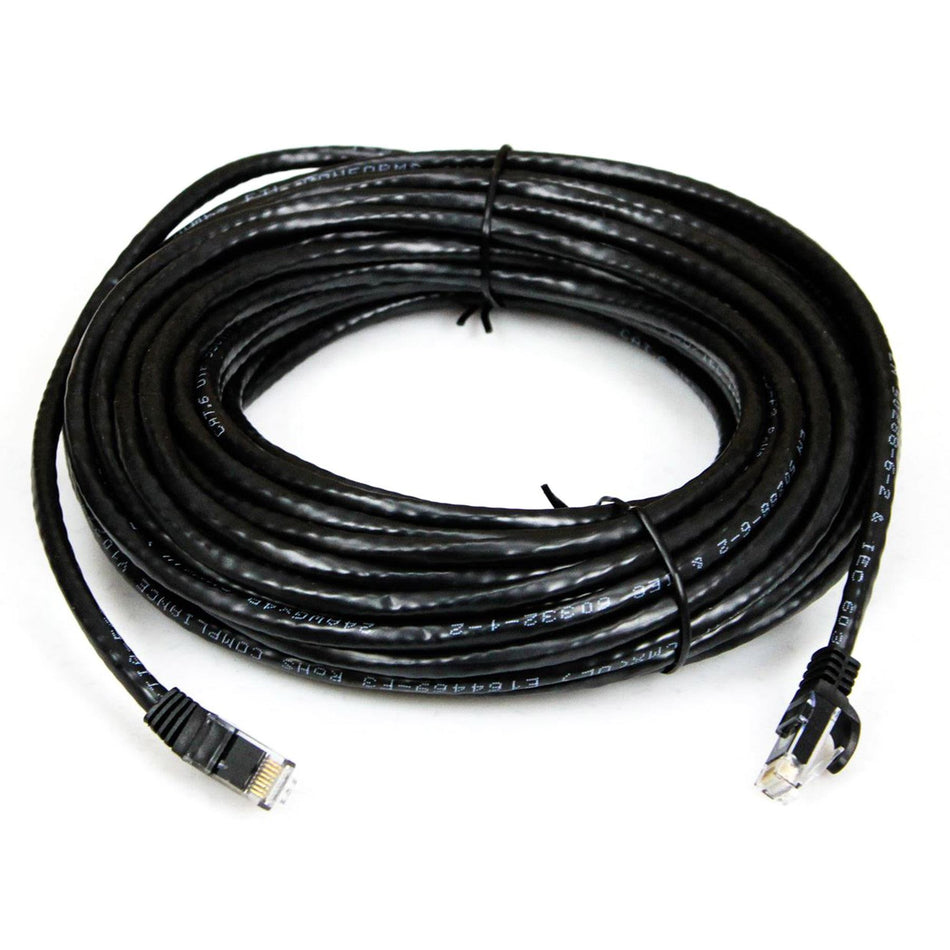 Monoprice Black 50-Foot Ethernet Cable for Hearback Systems