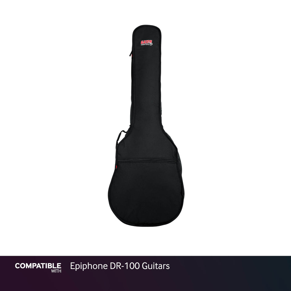 Gator Padded Gig Bag for Epiphone DR-100 Guitars