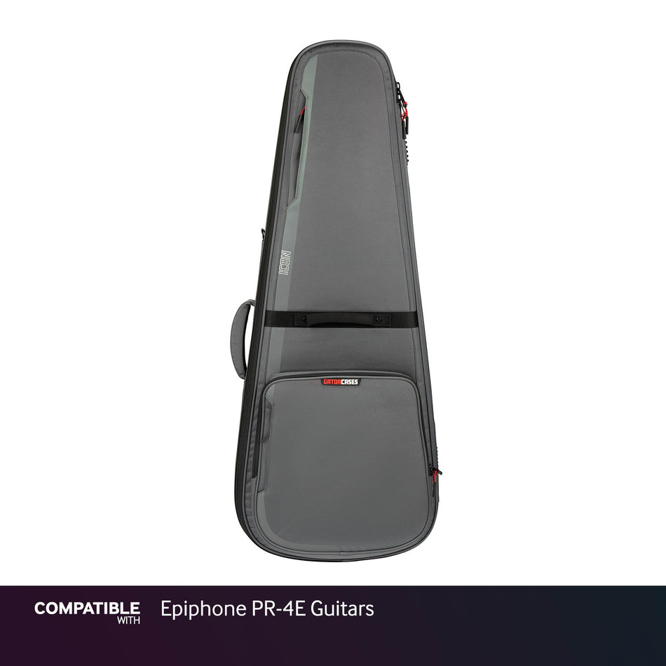 Gator Gray ICON Case for Epiphone PR-4E Guitars