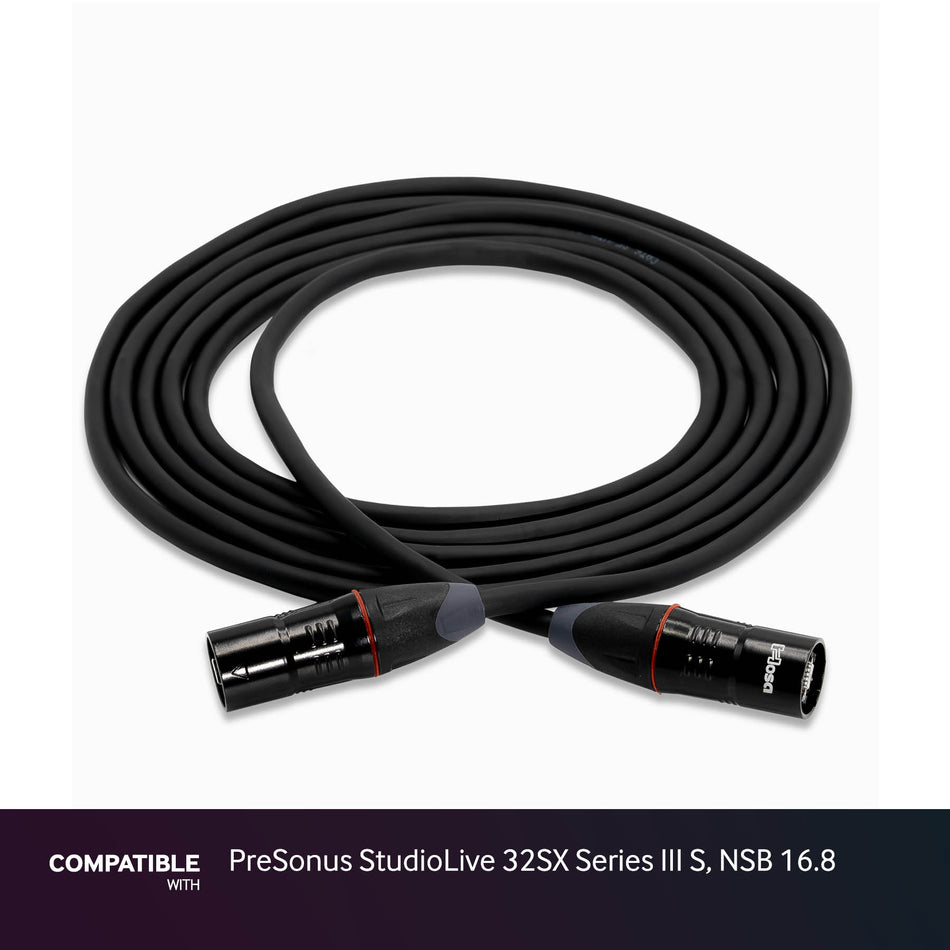 Hosa 25-foot EtherCON Cable for PreSonus StudioLive 32SX Series III S, NSB 16.8