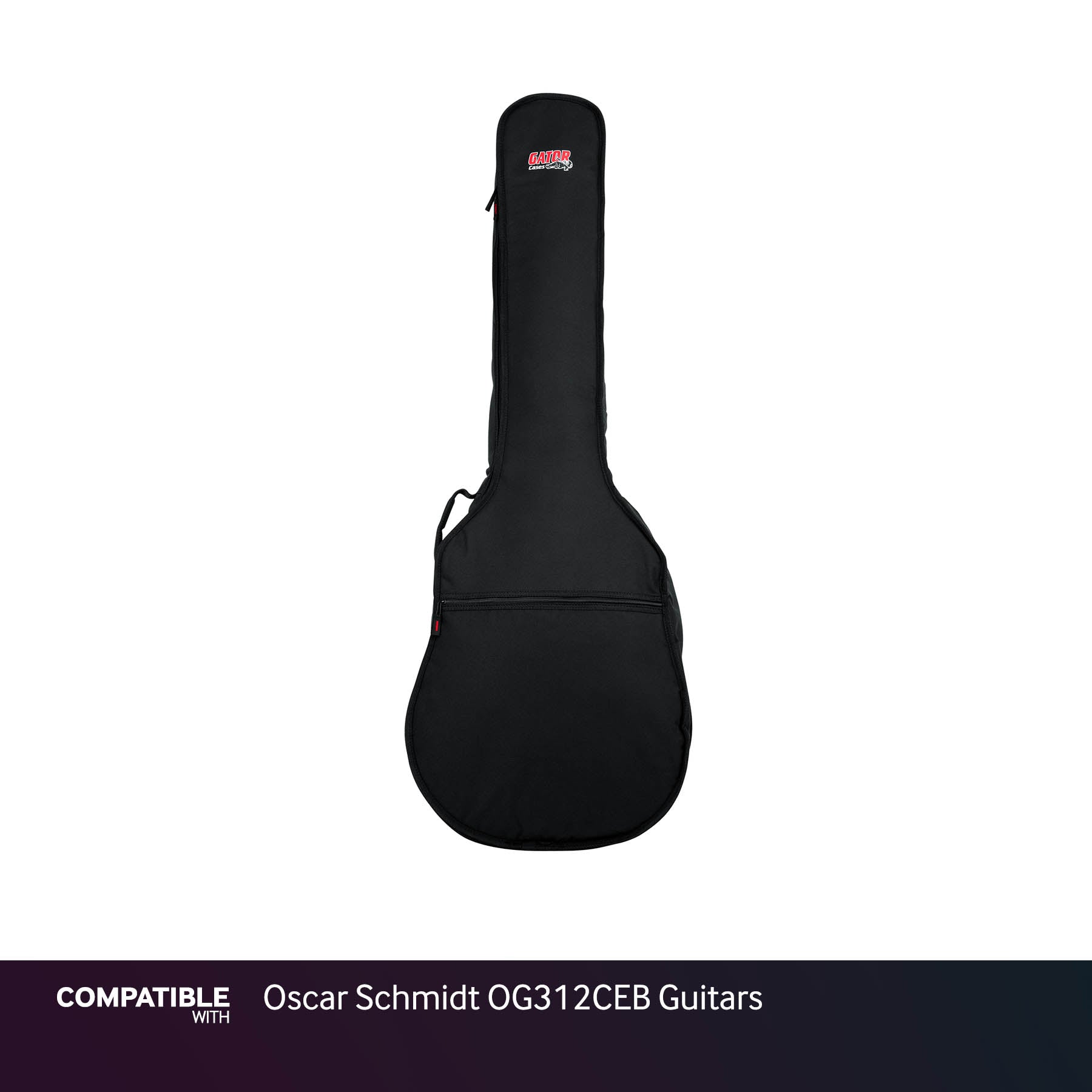 Gator Padded Gig Bag for Oscar Schmidt OG312CEB Guitars