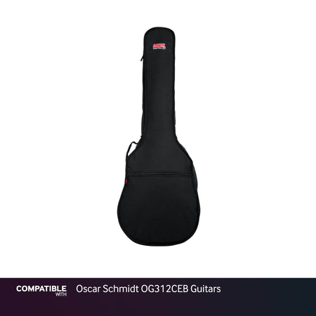 Gator Padded Gig Bag for Oscar Schmidt OG312CEB Guitars