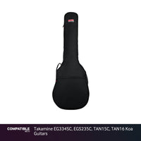 Gator Padded Gig Bag for Takamine EG334SC, EGS235C, TAN15C, TAN16 Koa Guitars