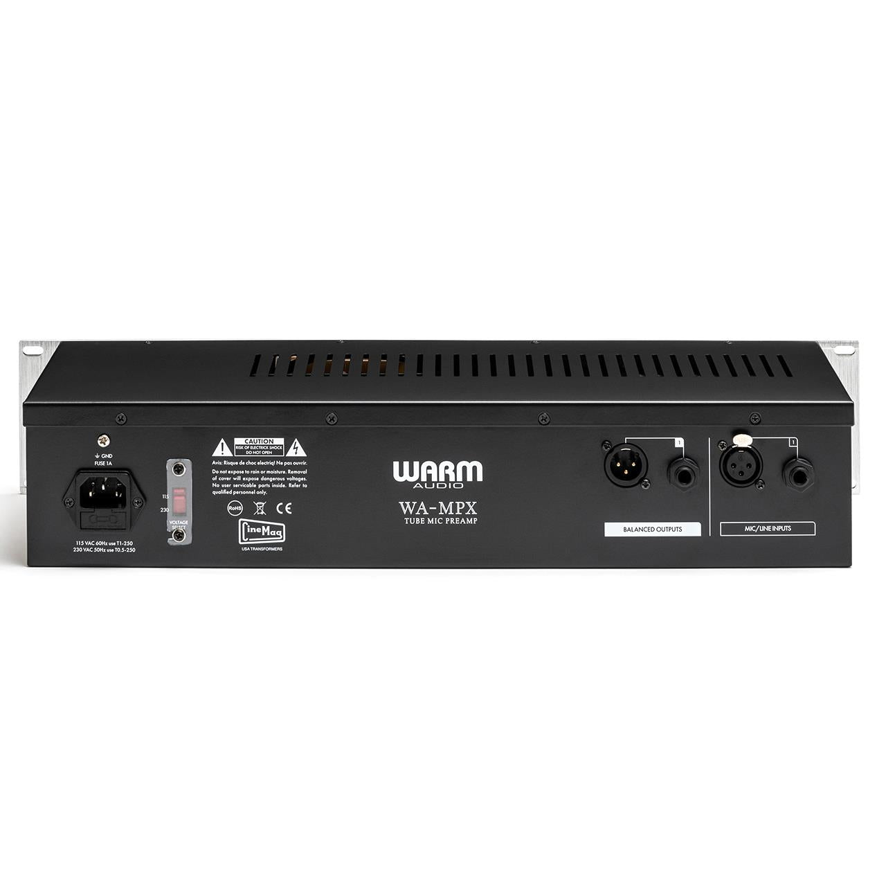 Warm Audio WA-MPX Tube Microphone Preamp Bundle with Mogami 1/4" TRS Cables