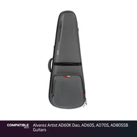 Gator Gray ICON Case for Alvarez Artist AD60K Dao, AD60S, AD70S, AD80SSB Guitars